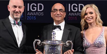 Lord Choudrey Wins The Grocer Cup