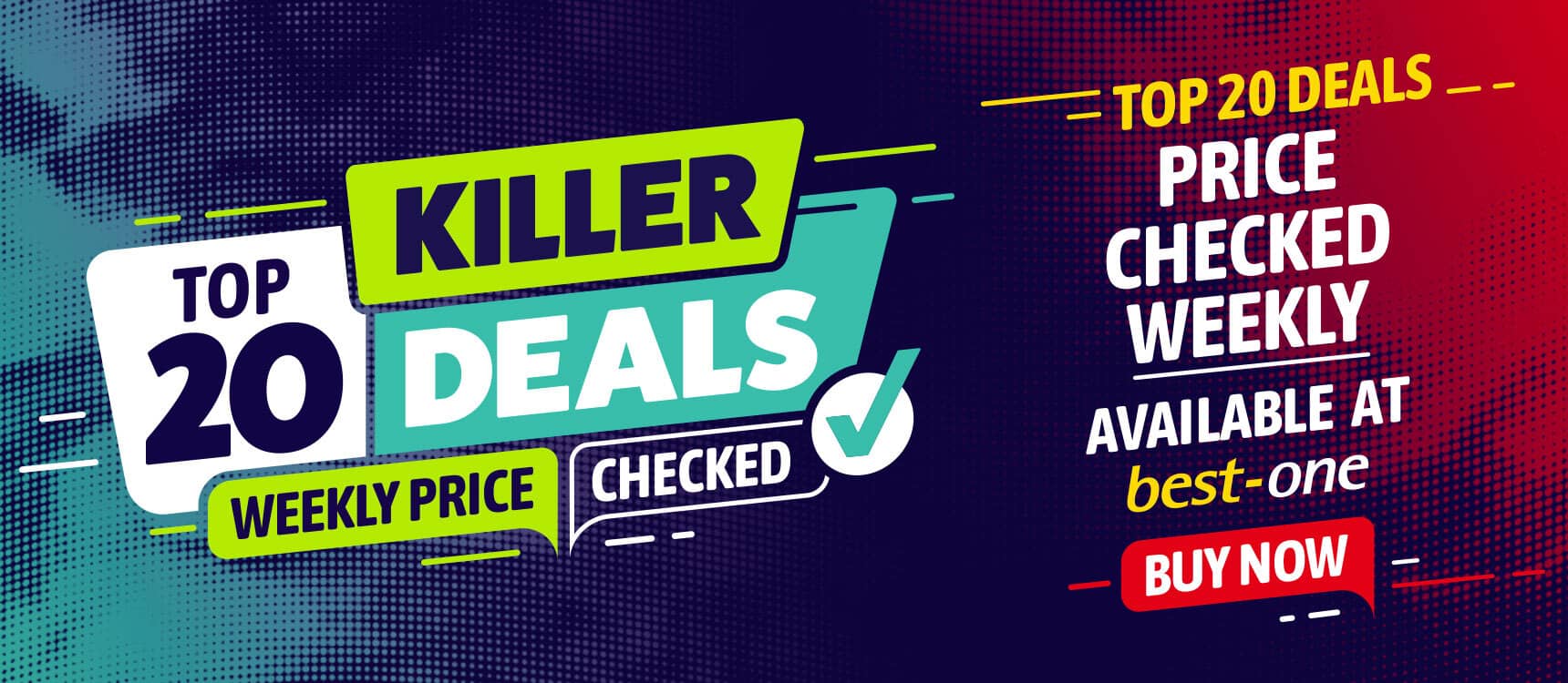 Top 20 Killer Deals