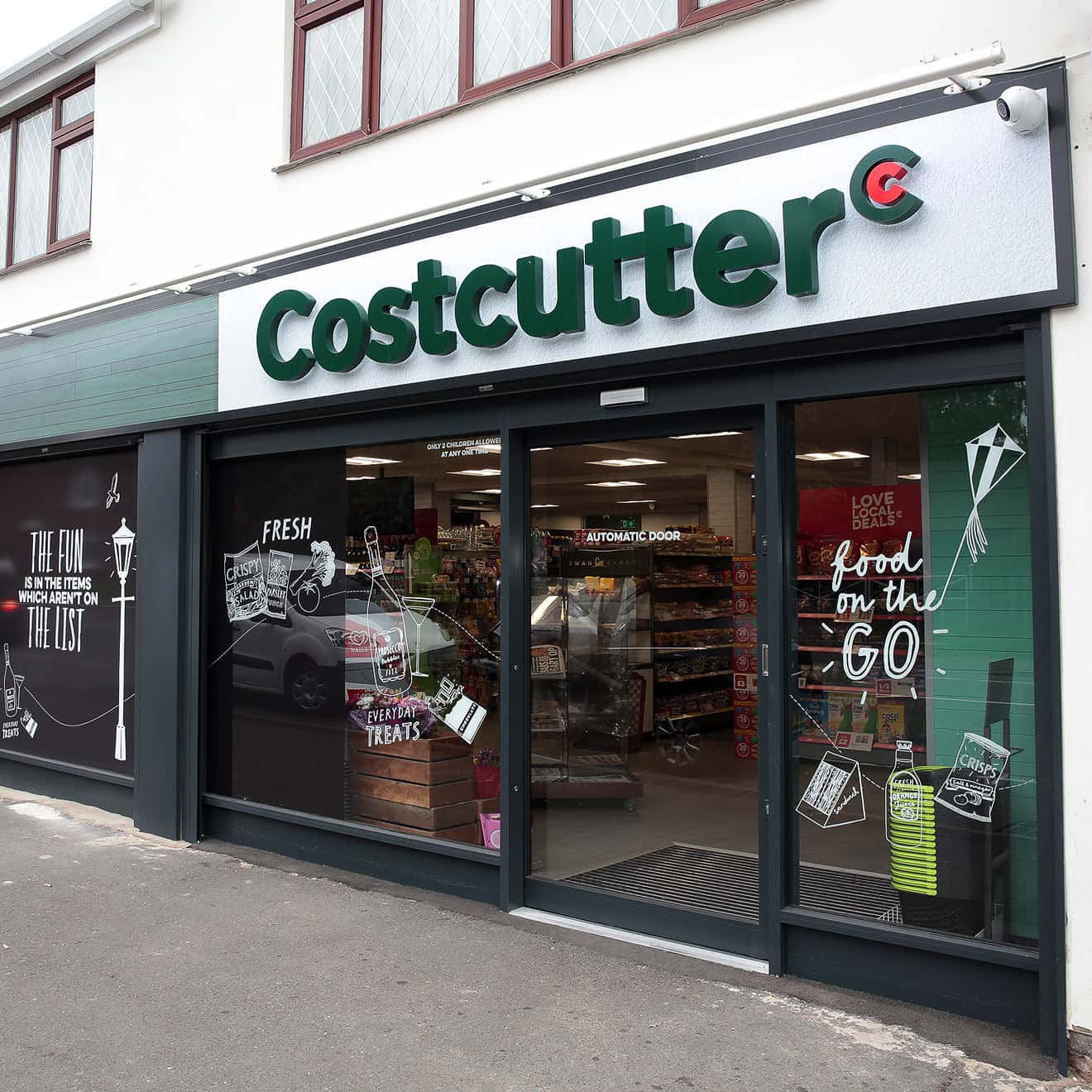 Costcutter shop front