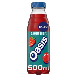 Oasis Summer Fruits 12 x 500ml PM £1.40