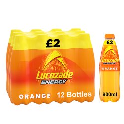 Lucozade Energy Drink Orange 900ml PMP £2