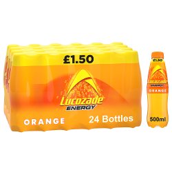 Lucozade Energy Drink Orange 500ml PMP £1.50 