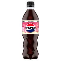 Pepsi Strawberries 'N' Cream Flavour Bottle PMP 500ml