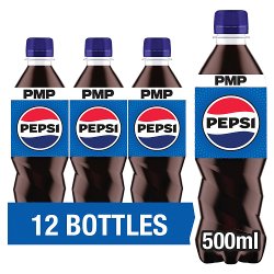 Pepsi Cola 500ml PMP Bottle 