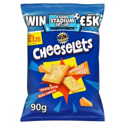 Cheeselets Intensely Cheesy Flavour Mini Cheddars 90g