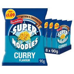 Batchelors Super Noodles Mild Curry Flavour 90g