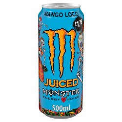 Monster Energy Drink Mango Loco 500ml PM £1.75