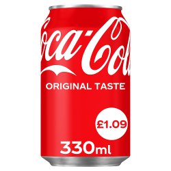 Coca-Cola Original Taste 330ml PM £1.09