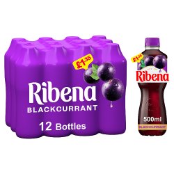 Ribena Blackcurrant Juice Drink 500ml PMP £1.35
