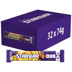 Cadbury Starbar Duo Chocolate Bar 74g