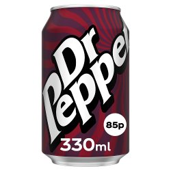 Dr Pepper 24 x 330ml PM 85p