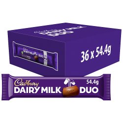 Cadbury Dairy Milk Chocolate Duo Bar 54.4g