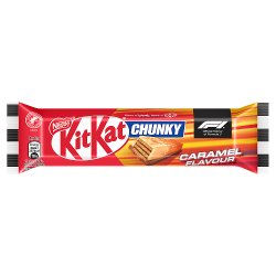 KitKat F1 Chunky Caramel Flavour Milk Chocolate Bar 40g