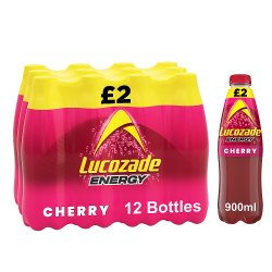 Lucozade Energy Drink Wild Cherry 900ml PMP £2