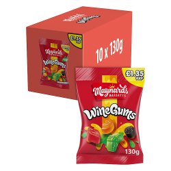Maynards Bassetts Wine Gums Sweets Sharing Bag £1.35 PMP 130g