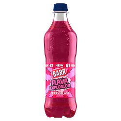 Barr Flava Explosion Berry Blast 500ml