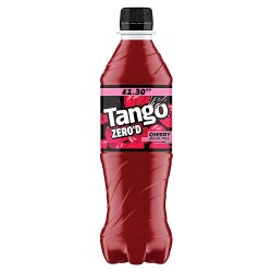 Tango Zero'd Cherry Sugar Free PMP 1.30 Bottle 500ml