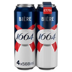 Kronenbourg 1664 Bière Blonde 4 x 568ml