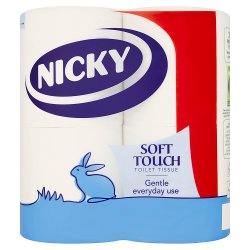 Nicky Soft Touch Toilet Tissue