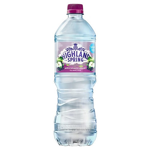 Highland Spring Apple & Blackcurrant Still Spring Water 12 x 750ml