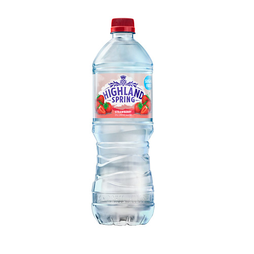 Highland Spring Strawberry Still Spring Water 12 x 750ml